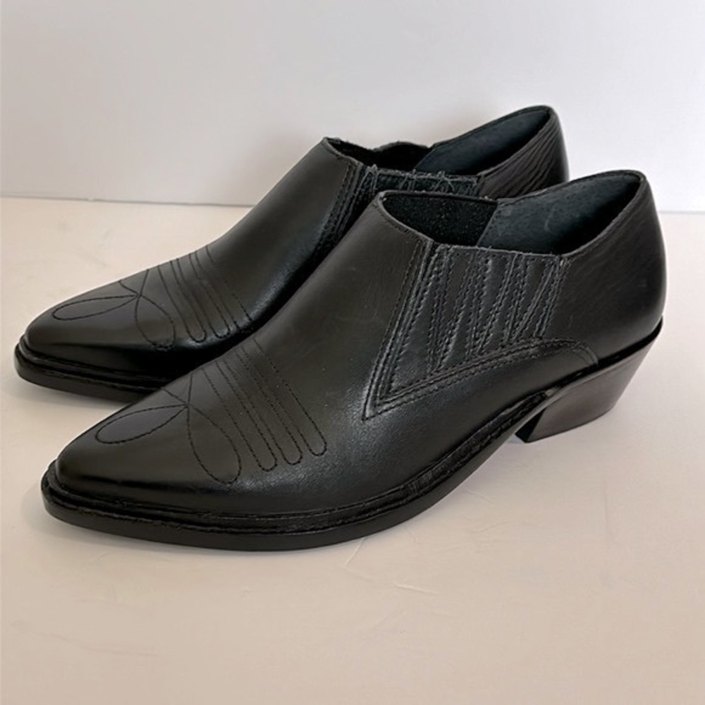 Gianni Bini "LETS-DANCE" ANKLE BOOTS SIZE 6M BLACK